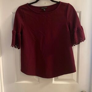 Blouse maroon